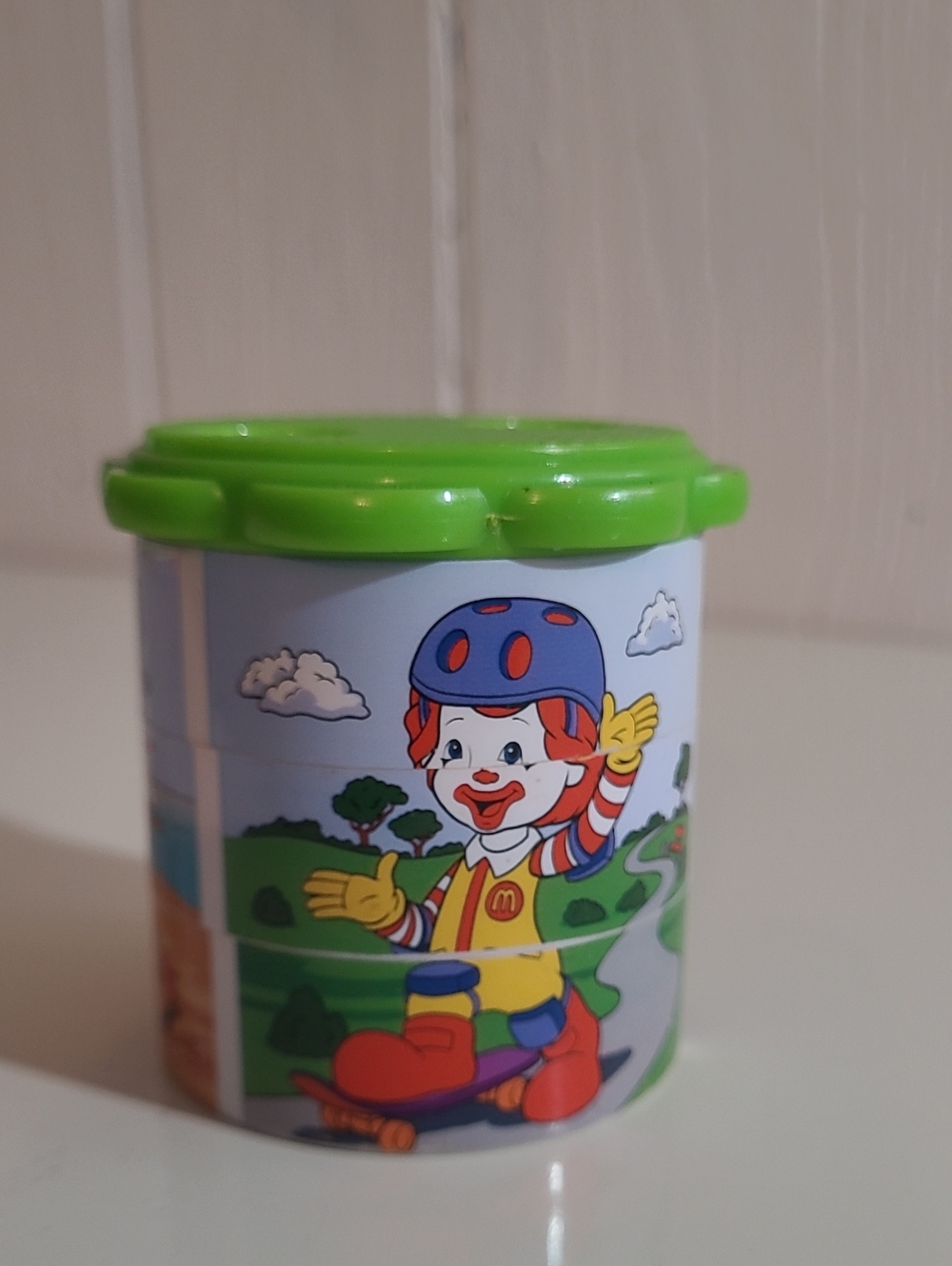 McDonalds Baby Ronald rotating counting puzzle toy 2008